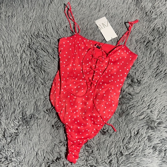 🥰🥰ZARA Stars Satin Effect Bodysuit🥰🥰 - Picture 4 of 12
